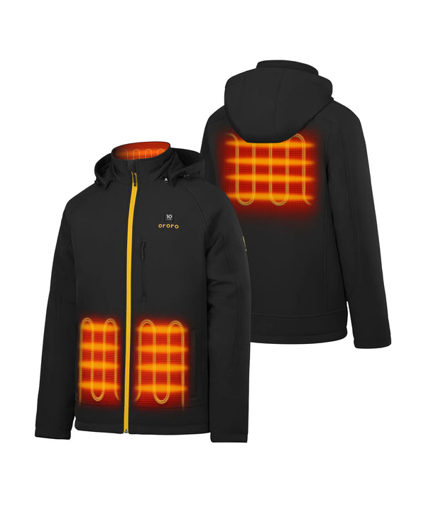 Ororo 10th Anniversary Limited Edition Men's 4-Zone Classic Heated Jacket | Ororo