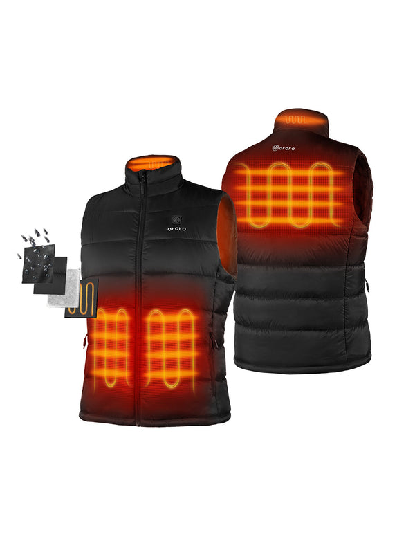 Ororo Bundle Deal - Men's Heated Vest & Extra Mini 5K Battery | Ororo®