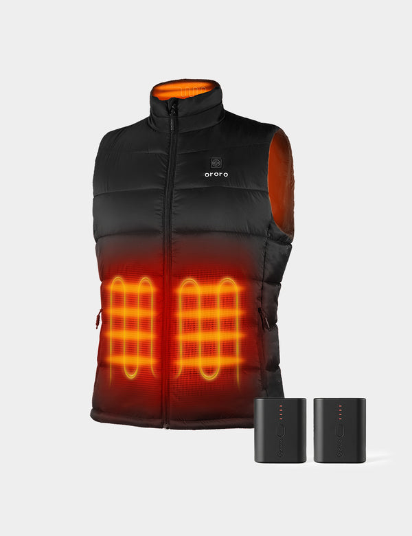 ororo Bundle Deal - Men's Heated Vest & Extra Mini 5K Battery | ororo®