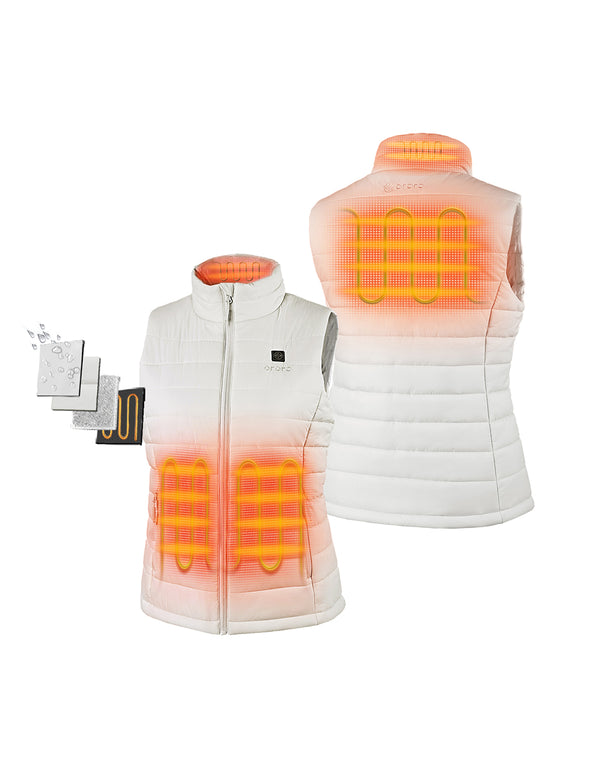 Ororo Bundle Deal - Women's Heated Vest & Extra Mini 5K Battery | Ororo®