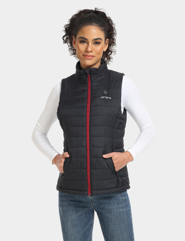 Ororo Bundle Deal - Women's Heated Vest & Extra Mini 5K Battery | Ororo®