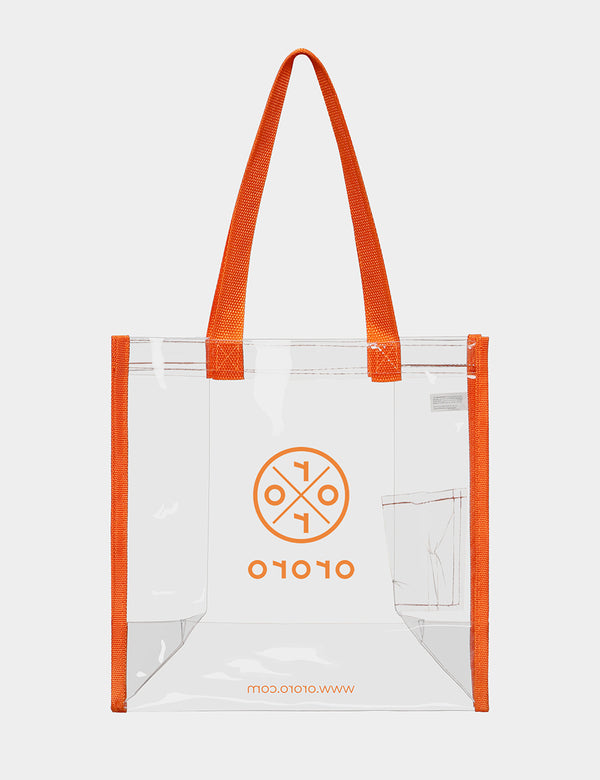 Ororo Clear Reusable Bag | Durable & Stylish PVC Design | Ororo®
