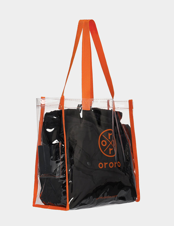 Ororo Clear Reusable Bag | Durable & Stylish PVC Design | Ororo®