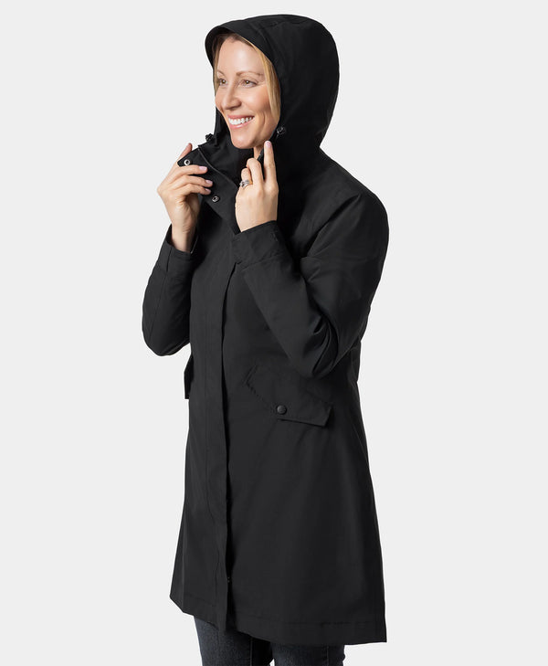 Ororo Four-Zone Heated Rain Trench | Women’s Jacket | Ororo®