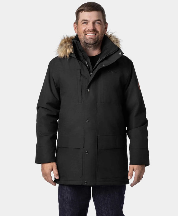 Ororo Gstaad Men's 4-Zone Heated Parka Jacket | Ororo
