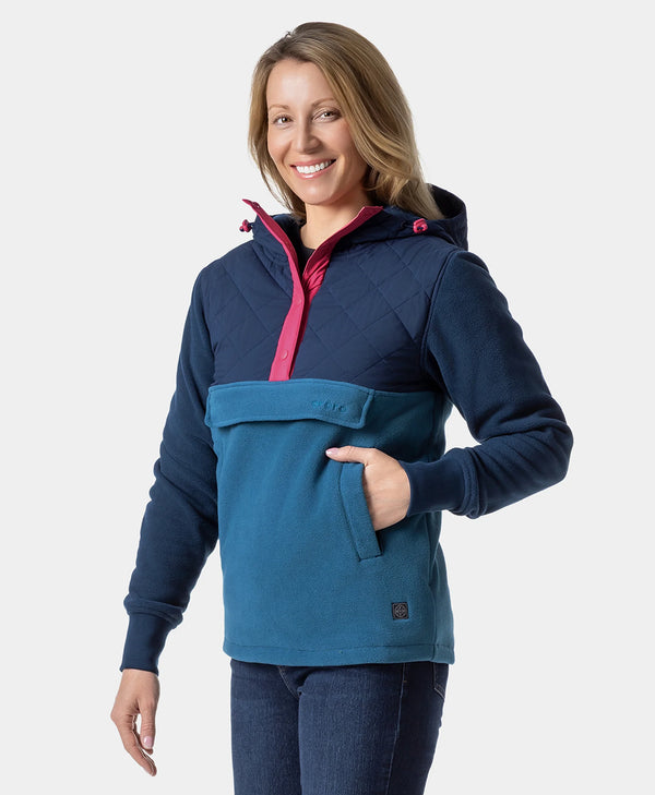 Ororo Heated Anorak With Rechargable Battery | Women's Hoodie | Ororo®