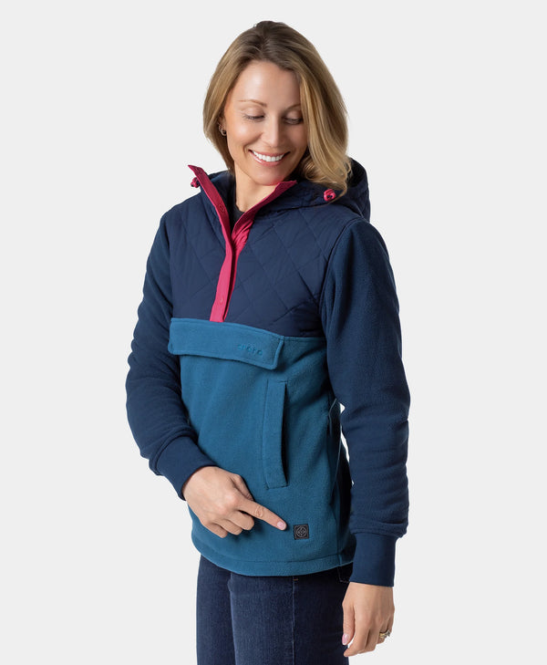 Ororo Heated Anorak With Rechargable Battery | Women's Hoodie | Ororo®