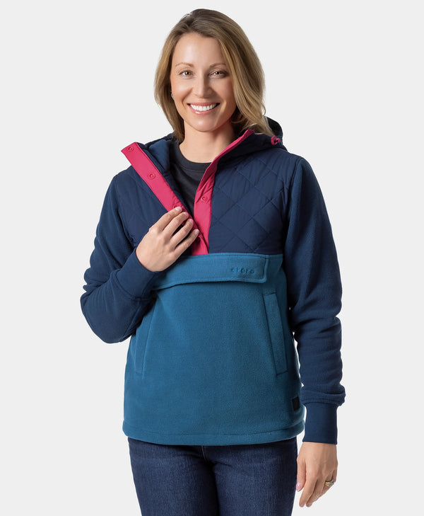 ororo Heated Anorak with Rechargable Battery | Women's Hoodie | ororo®
