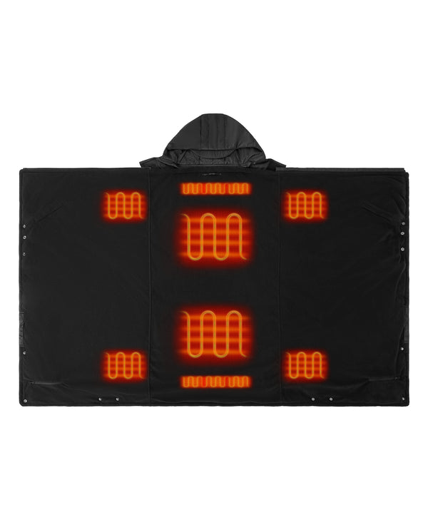 Ororo Heated Dual Control Poncho Blanket | Cozy & Portable | Ororo®