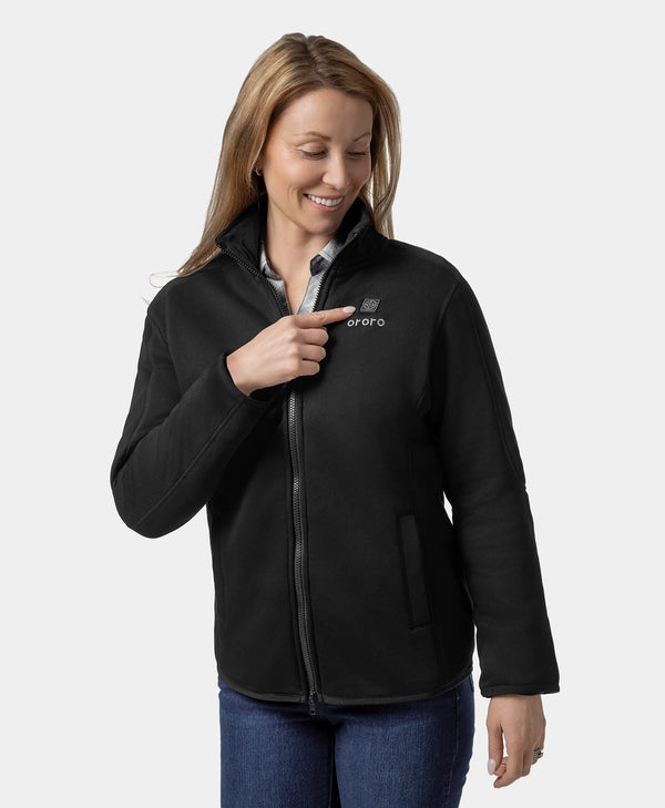 Ororo Heated Fleece Jacket | Up To 10 Hours Of Warmth | Ororo®