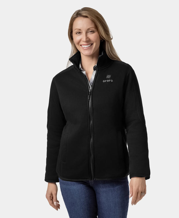 ororo Heated Fleece Jacket | Up to 10 Hours of Warmth | ororo®