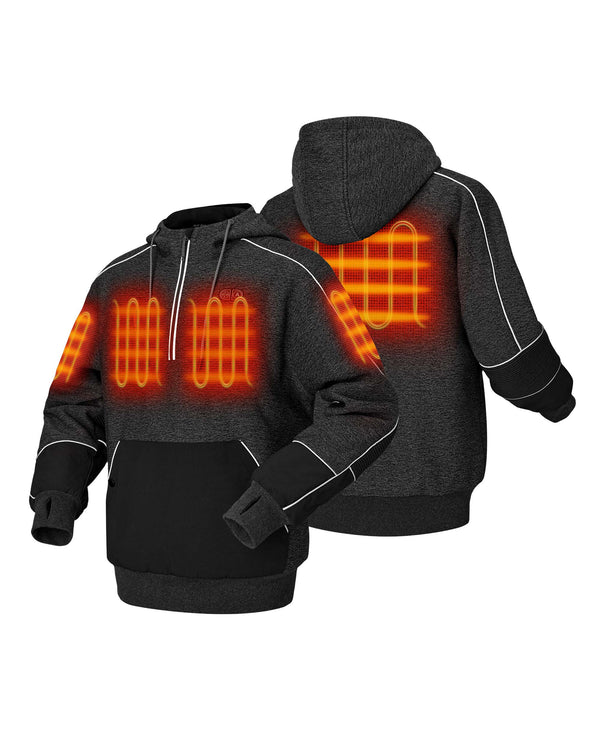 Ororo Heated Hoodie Pullover| Men’s Pullover | Ororo®