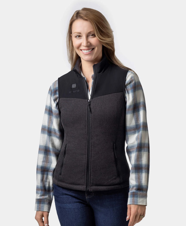 ororo Heated Sweater Fleece Vest | Women's Vest | ororo®