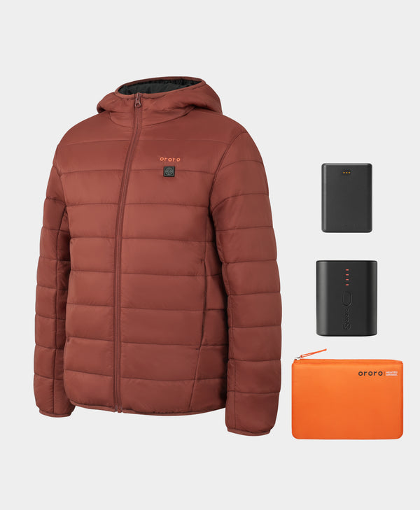 Ororo Kids' 4-Zone Heated Lightweight Puffer Jacket| Ororo