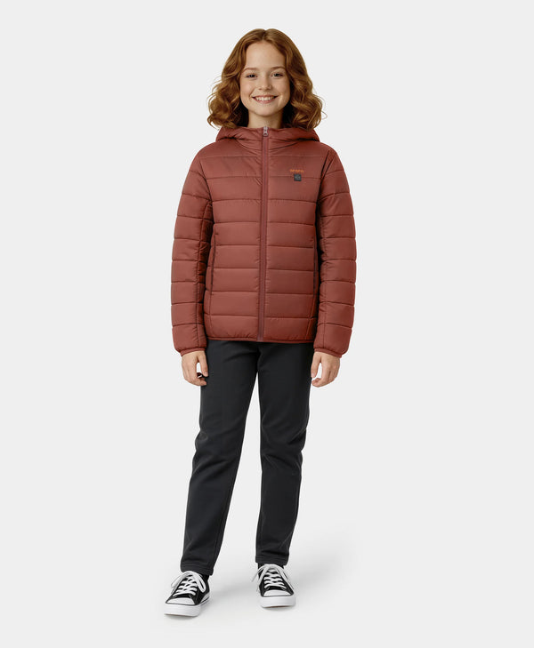 Ororo Kids' 4-Zone Heated Lightweight Puffer Jacket| Ororo