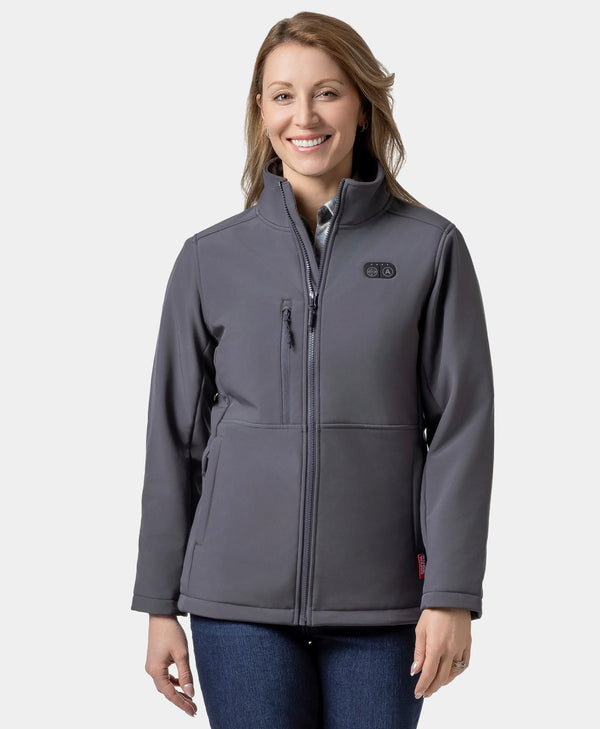 ororo Maverick SureWarm® Women's 6-Zone Dual-Control Heated Softshell Jacket