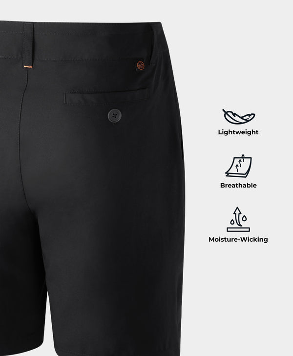 Ororo Men's 8" Quick Dry Shorts W/ Wool-lined Waistband | Ororo®