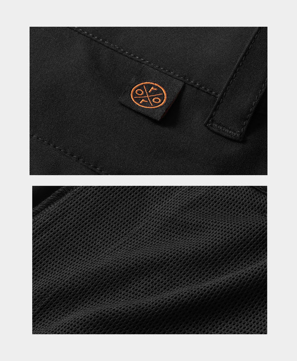 Ororo Men's 8" Quick Dry Shorts W/ Wool-lined Waistband | Ororo®