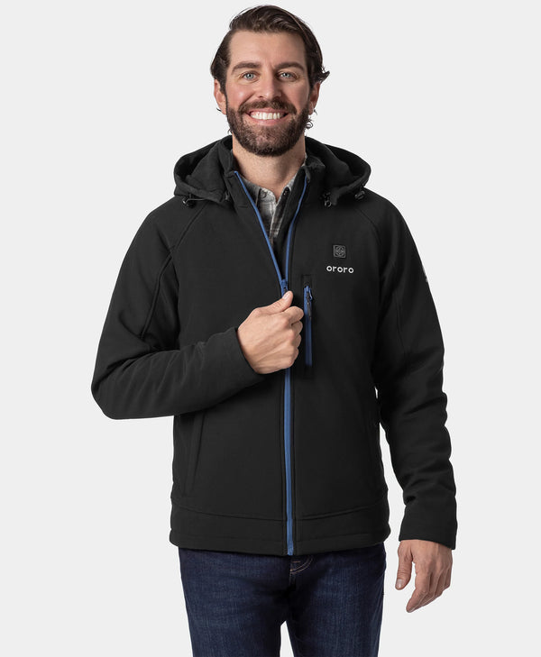 Ororo Men's Classic Heated Jacket | 4 Heating Zones | Ororo®