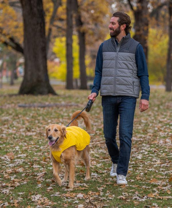 Ororo Men's Classic Heated Vest - Gray | Lightweight Electric Warmth | Ororo®