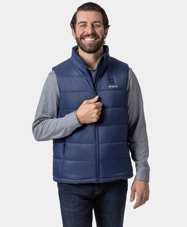 Ororo Men's Classic Heated Vest | Lightweight & Adjustable Heat | Ororo®