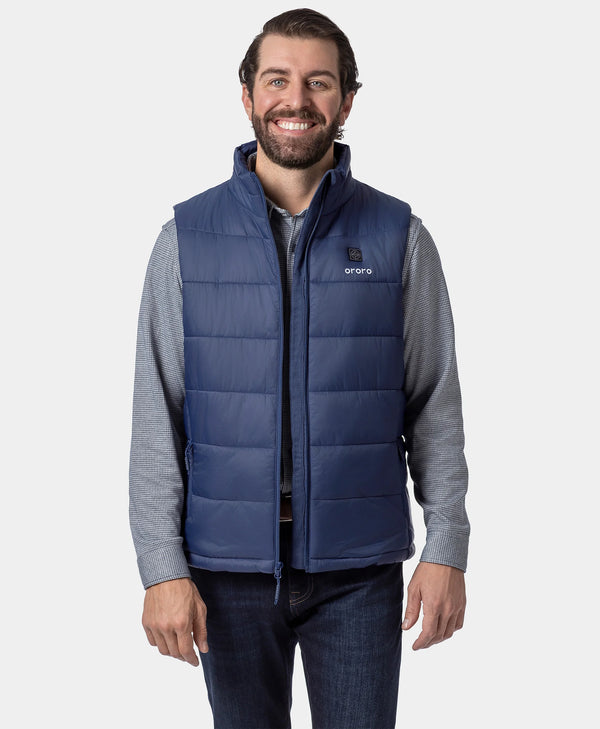 Ororo Men's Classic Heated Vest | Lightweight & Adjustable Heat | Ororo®