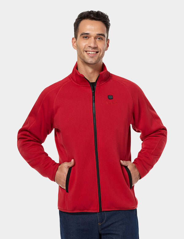 ororo Men's Heated Fleece Jacket | 10 Hours of Heat | ororo®