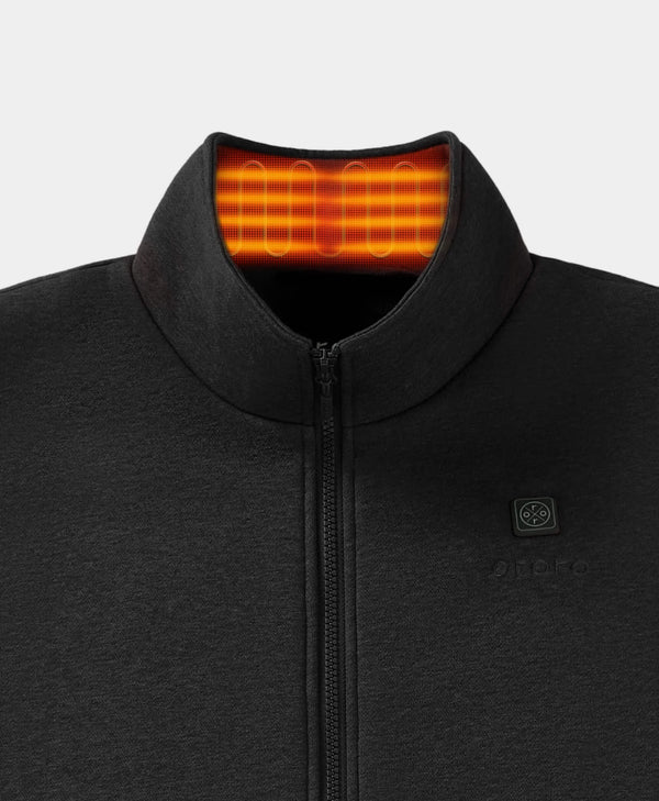 Ororo Men's Heated Fleece Vest (4 Heating Zones) | Ororo®