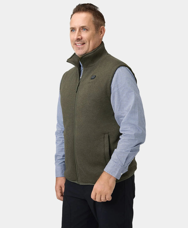 Ororo Men's Heated Fleece Vest | Electric Heating | Ororo®