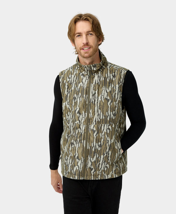 Ororo Men's Heated Hunting Vest | Mossy Oak Pattern | Ororo®