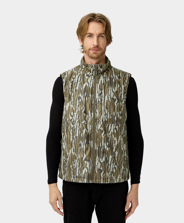 ororo Men's Heated Hunting Vest | Mossy Oak Pattern | ororo®