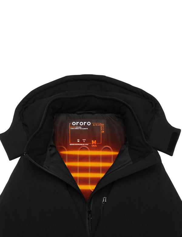 Ororo Men's Heated Jacket | 3 Heat Zones & Heated Pockets | Ororo®
