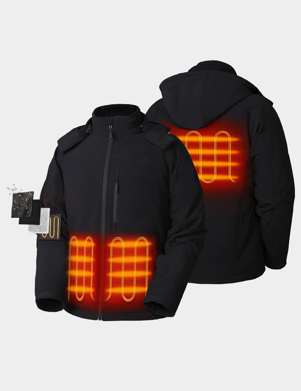 ororo Men's Heated Jacket | 3 Heat Zones & Heated Pockets | ororo®