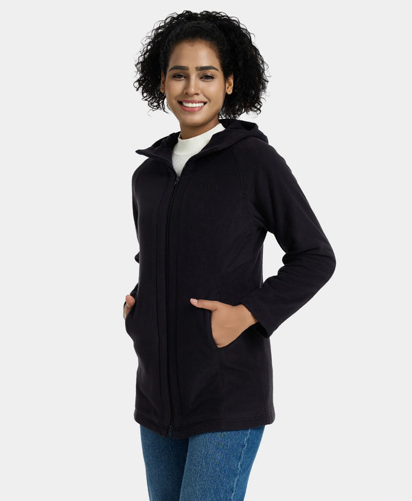 Ororo (Open-box) Felicity Women's Heated Fleece Hoodie Jacket(Battery Set No