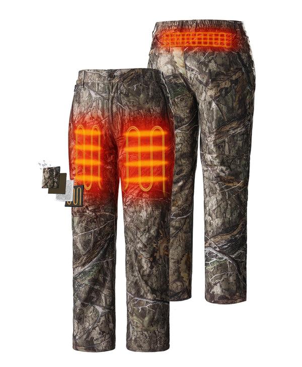 Ororo (Open-Box) Men's Heated Hunting Pants Mossy Oak® Country DNA Pattern