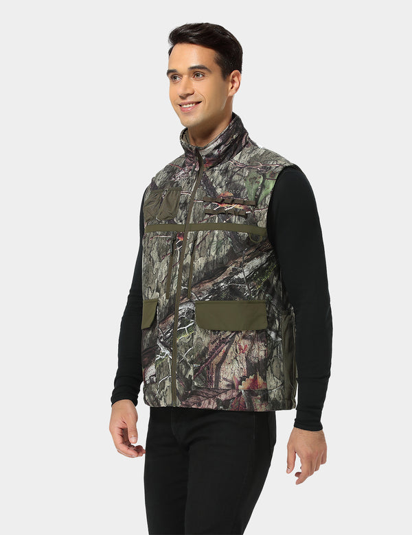 Ororo (Open-box) Men's Heated Hunting Vest - Camouflage Mossy Oak® Country
