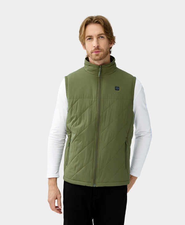 Ororo (Open-box) Men's Heated Quilted Vest - New Colors (Battery Set Not Inc