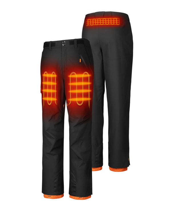 ororo (Open-box) Monte Rosa Men's Heated Snow Pants (Battery Set Not Include