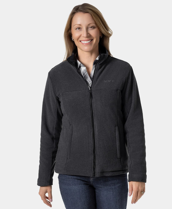 Ororo (Open-box) River Ridge Women's Heated Fleece Liner Jacket(Battery Set