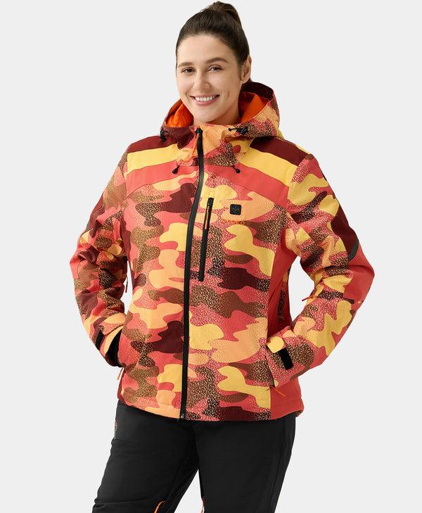 Ororo (Open-box) St. Moritz Women's Heated Snow Jacket(Battery Set Not Inclu
