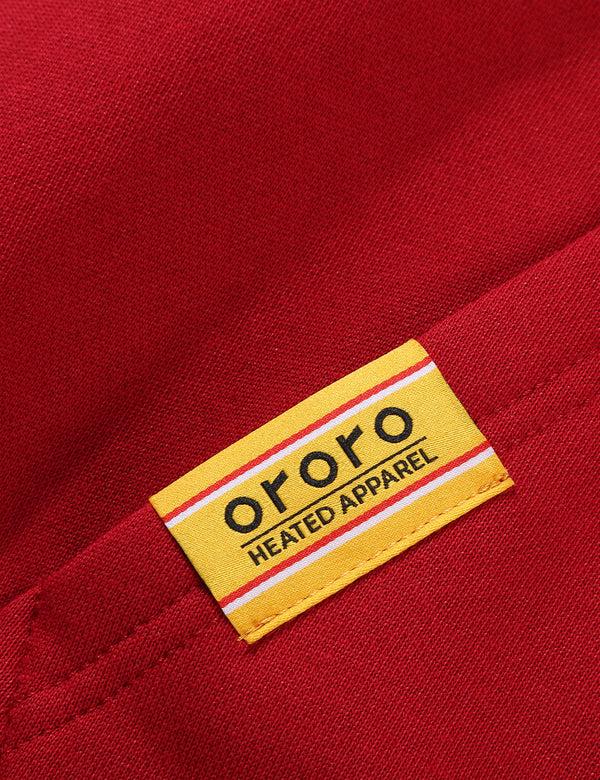 Ororo (Open-box) Unisex Heated Pullover Hoodie With Pocket Heating (Battery