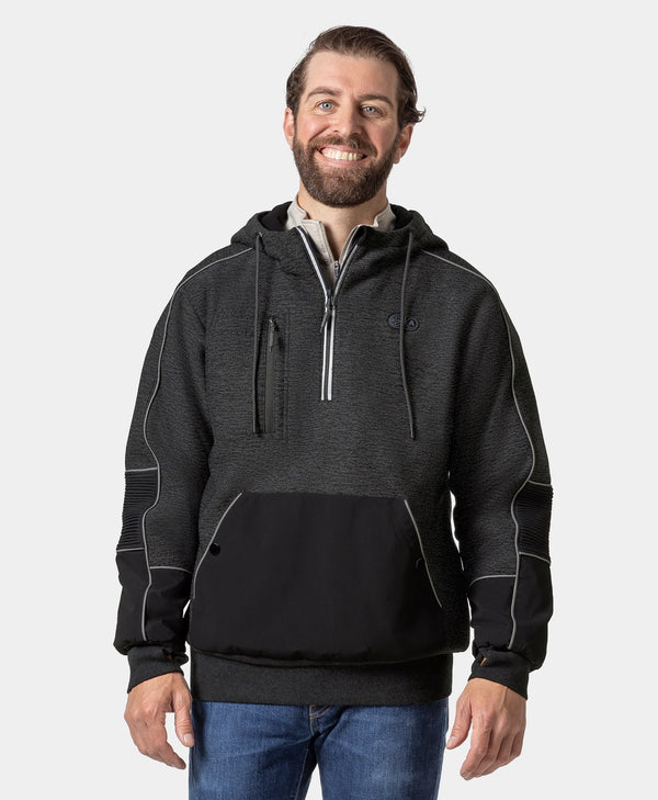 ororo (Open-box) Wayne Men's 5-Zone Heated Pullover Hoodie(Battery Set Not I