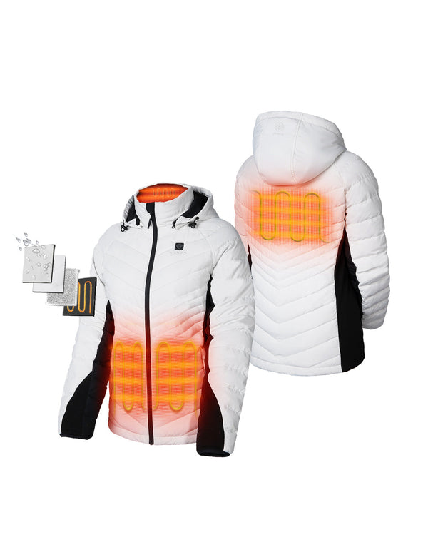 ororo (Open-box) Women's Heated Down Jacket (Battery Not Included) | ororo®