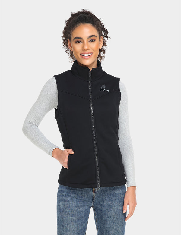 Ororo (Open-box) Women's Heated Fleece Vest (Battery Set Not Included)