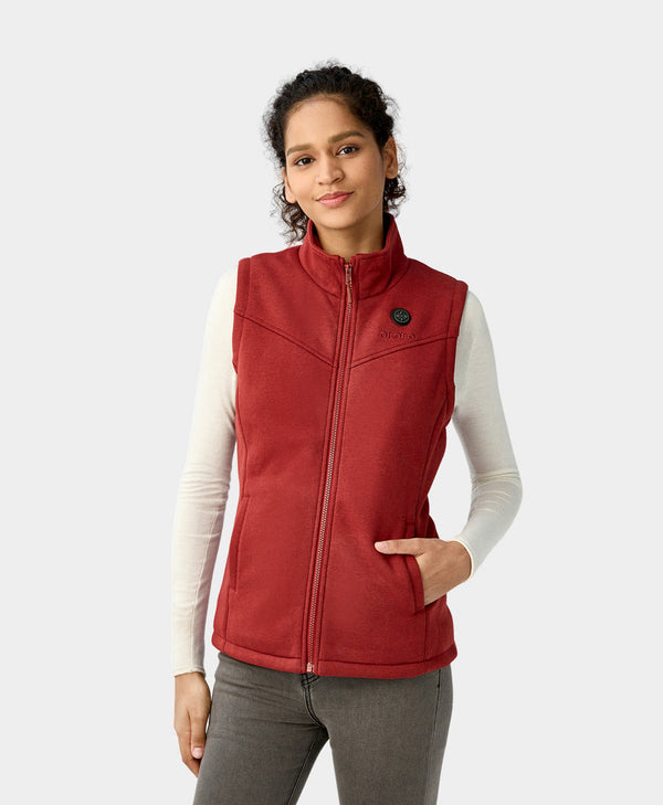 Ororo (Open-box) Women's Heated Fleece Vest (Battery Set Not Included)