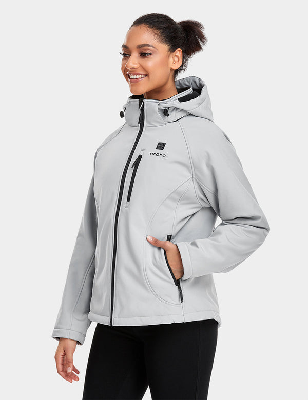 Ororo (Open-box) Women's Heated Jacket | 4 Heating Zones | Ororo®