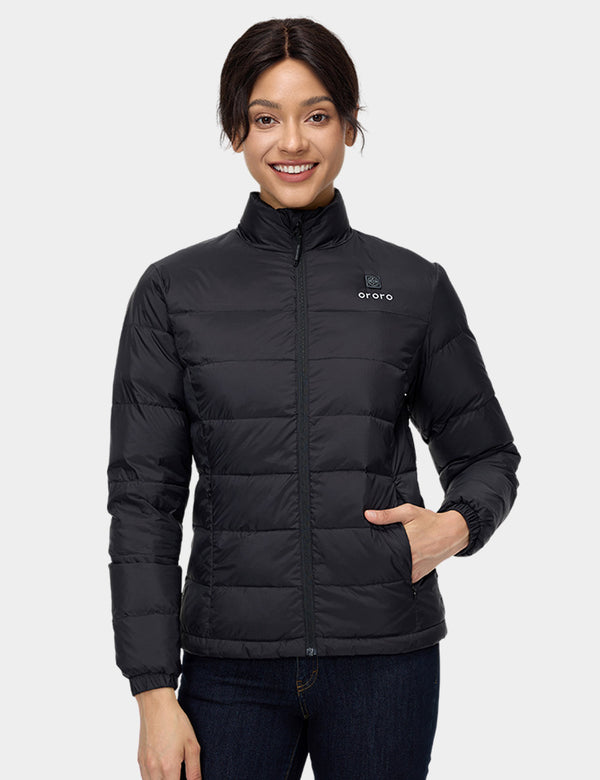 Ororo (Open-box) Women's Heated Puffer Jacket (Battery Set Not Included)