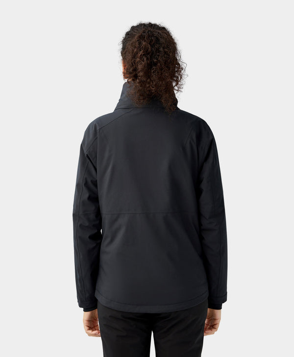 Ororo (Open-box) Women's Waterproof Heated Ski Jacket - Black/Blue (Battery