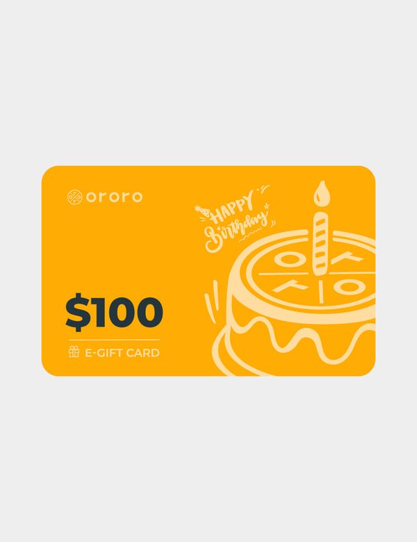 Ororo $100/$200 Ororo E-Gift Card