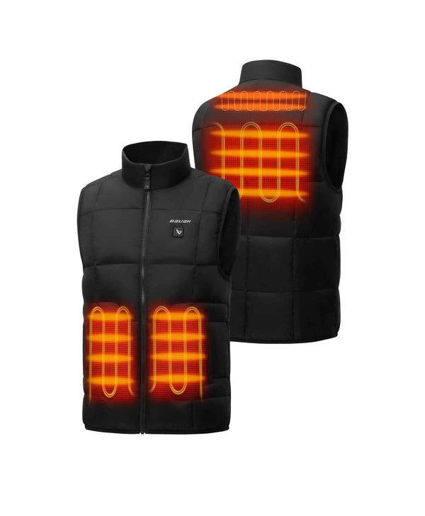 Ororo Bauer Men's 4-Zone Heated Puffer Vest | Ororo